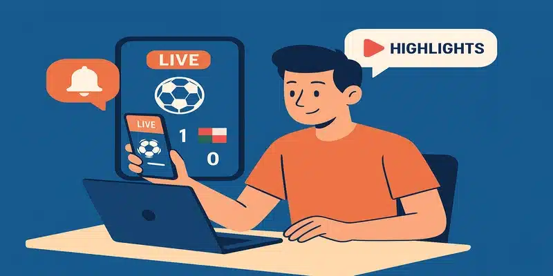 Cập nhật diễn biến bóng đá liên tục