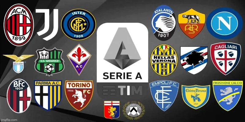 Những đội bóng nổi bật thành nhất Serie A